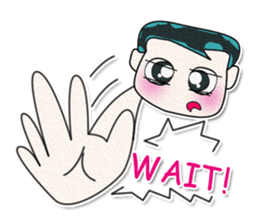 Ha Ha Ha!! My name is ToTo.^_^ sticker #14061915