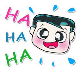 Ha Ha Ha!! My name is ToTo.^_^ sticker #14061922