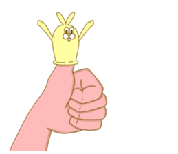 Medium mammal pink4 sticker #14062033