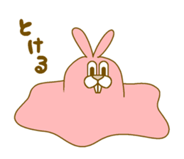 Medium mammal pink4 sticker #14062054