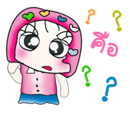 Hello!! My name is Sayaka. ^_^ sticker #14062770