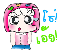 Hello!! My name is Sayaka. ^_^ sticker #14062772