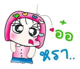 Hello!! My name is Sayaka. ^_^ sticker #14062774