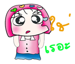 Hello!! My name is Sayaka. ^_^ sticker #14062775