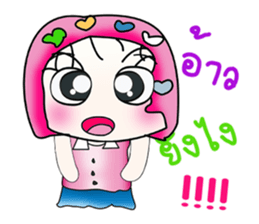 Hello!! My name is Sayaka. ^_^ sticker #14062781