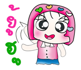 Hello!! My name is Sayaka. ^_^ sticker #14062783