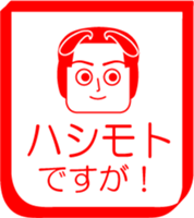 HASHIMOTO is my name : vol.women sticker #14062966