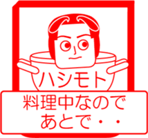 HASHIMOTO is my name : vol.women sticker #14062978