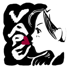 Vape sticker for the vapor by vapor