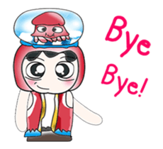 ... Mr. Hunta and squid. sticker #14063300