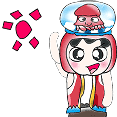 ... Mr. Hunta and squid.