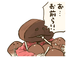 Funghi Manga Sticker - original ver - sticker #14063359