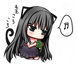 KansaidialectTsundereblackcat sticker #14063637