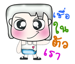 Hello! My name is Kenta!. ^__^ sticker #14063819