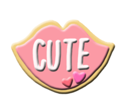 The icing cookie which is not too sweet sticker #14064031