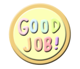 The icing cookie which is not too sweet sticker #14064035