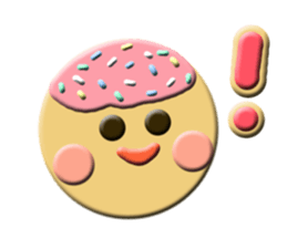 The icing cookie which is not too sweet sticker #14064037
