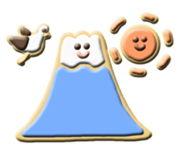 The icing cookie which is not too sweet sticker #14064038