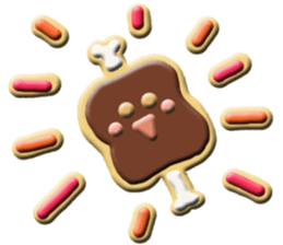 The icing cookie which is not too sweet sticker #14064039