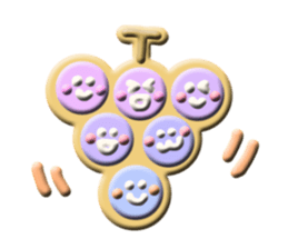 The icing cookie which is not too sweet sticker #14064040