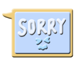 The icing cookie which is not too sweet sticker #14064042