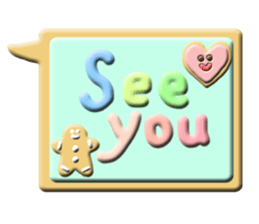 The icing cookie which is not too sweet sticker #14064044