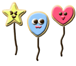 The icing cookie which is not too sweet sticker #14064045