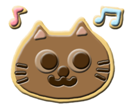 The icing cookie which is not too sweet sticker #14064048