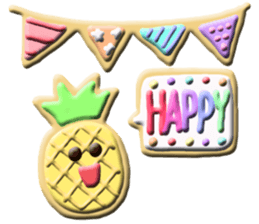 The icing cookie which is not too sweet sticker #14064058