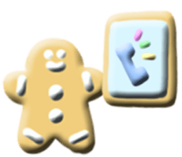 The icing cookie which is not too sweet sticker #14064061