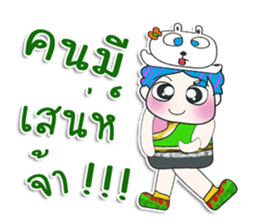 Mr. Hotori. Love rabbit. ^_^ sticker #14064115