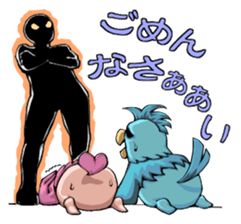 This birds needs attention Sticker sticker #14064182