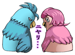 This birds needs attention Sticker sticker #14064197