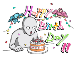 This birds needs attention Sticker sticker #14064201