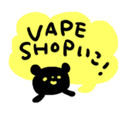 vape sticker. minibear sticker #14064316