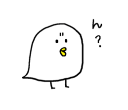 Bird-san sticker sticker #14064398