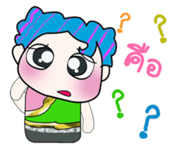 Hello! My name is Hatori. ^_^ sticker #14064474