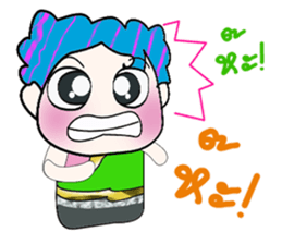 Hello! My name is Hatori. ^_^ sticker #14064477