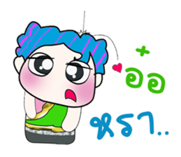 Hello! My name is Hatori. ^_^ sticker #14064478