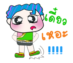 Hello! My name is Hatori. ^_^ sticker #14064482
