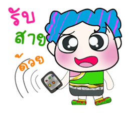 Hello! My name is Hatori. ^_^ sticker #14064505