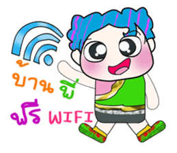 Hello! My name is Hatori. ^_^ sticker #14064507