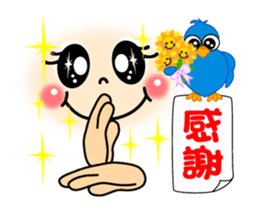 smiley sign language which moves ver.5 sticker #14064515