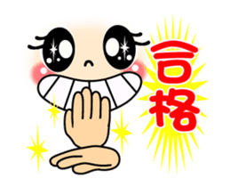 smiley sign language which moves ver.5 sticker #14064521