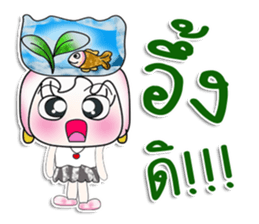 Miss. Hinamori. Love fish. ^_^ sticker #14064637