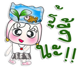 Miss. Hinamori. Love fish. ^_^ sticker #14064651