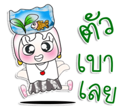 Miss. Hinamori. Love fish. ^_^ sticker #14064658