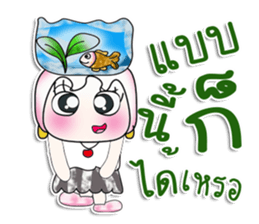 Miss. Hinamori. Love fish. ^_^ sticker #14064660