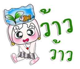 Miss. Hinamori. Love fish. ^_^ sticker #14064663