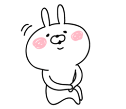 The empathy of rabbit sticker #14064687